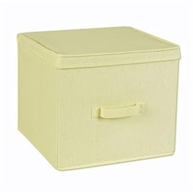 Whitney Design #114 Large Canvas Storage Box with Flap Lid by Whitney Designs