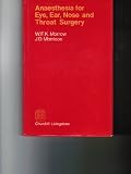 Anaesthesia for Eye, Ear, Nose and Throat Surgery