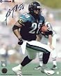 Fred Taylor Autographed Jacksonville Jaguars 8x10 Rookie Photo