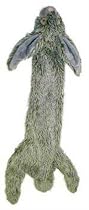 Ethical Plush Skinneeez Rabbit 23-Inch Stuffingless Dog Toy

