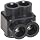 Morris Products 97102 Insulated Single Entry Splice, Black, 4 - 14 Wire Range, 1/8" Allen Hex, 1.2" Length, 1.45" Height