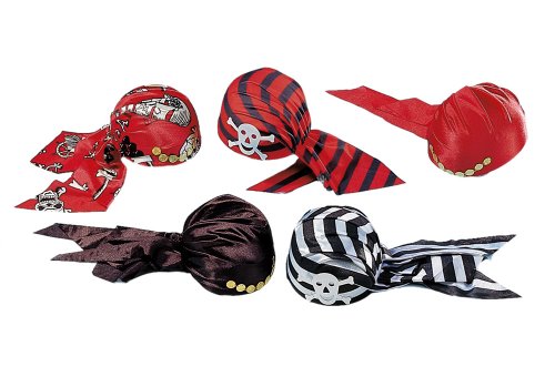 Childrens Toyshop  Spielwaren : Hilmar Krautwurst 280 066 00 - Piratenkopftuch, sortiert