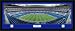 Bernabeu Stadium, Empty Stadium Halfway Line, 41x16 Panoramic, Real Madrid