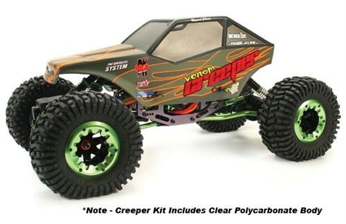 Venom Creeper Competition Rock Crawler Kit - Green