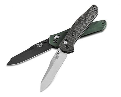 Benchmade 940-1 Osborne-Plain Edge/Satin Finish CPM-S90V Blade/Carbon Fiber Handle Scales