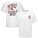 Alabama T Shirt : Alabama vs. Auburn Tigers White 2009 Iron Bowl
Ruthless Score T Shirt
