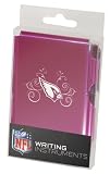 Arizona Cardinals Women's Fashionable Fan Engraved Metal Pocket Notes (12040-Y11)