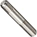 Partially Threaded Stud, 303 Stainless Steel, Uncoated (Bright) Finish, Inch, Right Hand