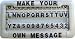 Bell Automotive 22-1-46213-8 Personalized License Plate Frame