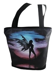 From Amazon.com. Click for details:
 Home: Twilight to Starlight Fairy Tote Bag with Zipper Pocket and Cell Phone Pouch by Julie Fain Home: Twilight to Starlight Fairy Tote Bag with Zipper Pocket and Cell Phone Pouch by Julie Fain