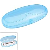 Amico Clear Surface Skyblue Hard Plastic Eye Glasses Case Box