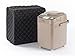 Covermates Keepsakes - Bread Maker Cover - Dust Protection - Stain Resistant - Washable - Appliance Cover, Black