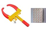 ZESI Heavy Duty Anti Theft Protective Car Wheel Lock Security Tire Clamp for Car, SUVs, Boat RS.1645.00 (45.00% Off) - Amazon