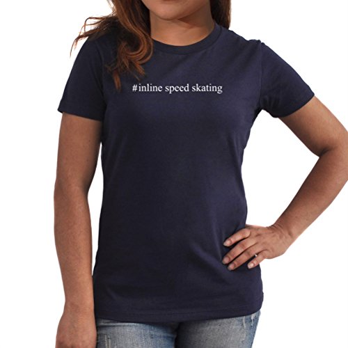 Inline Speed Skating Hashtag 여성의 T셔츠 유니박스