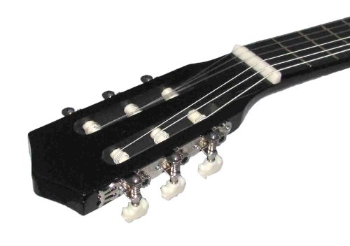 Produkt-Bild: Git-01schwarz Gitarre 4/4 akustische Konzertgitarre Klassik Akustikgitarre acoustic