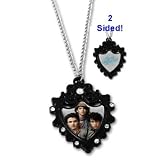 Disney Camp Rock Charm Necklace with Guitar Pick - Jonas Brothers Inspired Costume Jewelry Collection