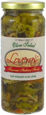 Lovera's Olive Salad - 16oz