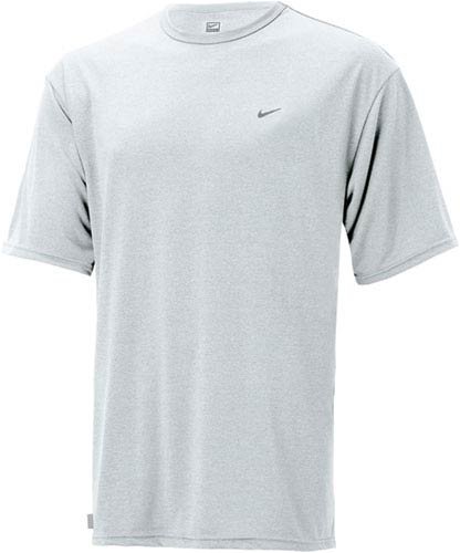 Nike 125101 Dri-Fit Short Sleeve Training Shirt - White