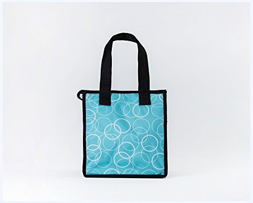 Artecobags Original Insulated Lunch Bag - Blue Unity Circles