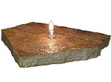 ArtisanStreets Single Wick Natural Stone Oil Candle. Hand Crafted. Use like Oil Lamps & Glass Oil Lamps