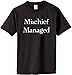 Mischief Managed on Adult & Youth Cotton T-Shirt (in 26 colors)