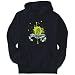 Hoodie Mens Navy Blue we fear things in proportion Dogs
