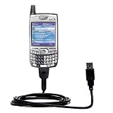 Classic Straight USB Cable for the Sprint Treo 700p with Power Hot Sync and Charge capabilities - Gomadic Brand w/ TipExchange Technology