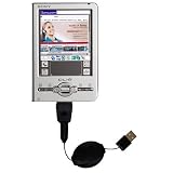 Review Gomadic  / Retractable USB Cable for the Sony Clie TJ37 with Power Hot Sync and Charge capabilities - Gomadic Brand w/ TipExchange Technology