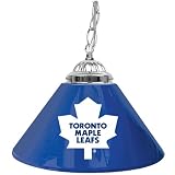 NHL Toronto Maple Leafs 14-Inch Single Shade Bar Lamp, Blue
