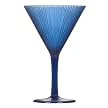 Acrylic Martini Glass Set of 8 - Riviera Blue