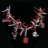 North Carolina State Wolfpack Gameday Necklace NCAA College Athletics