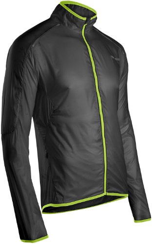 Sugoi Men's Helium Jacket, Black/Lotus, Small On Sale