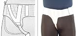 Right Side Inguinal/Groin Hernia Truss