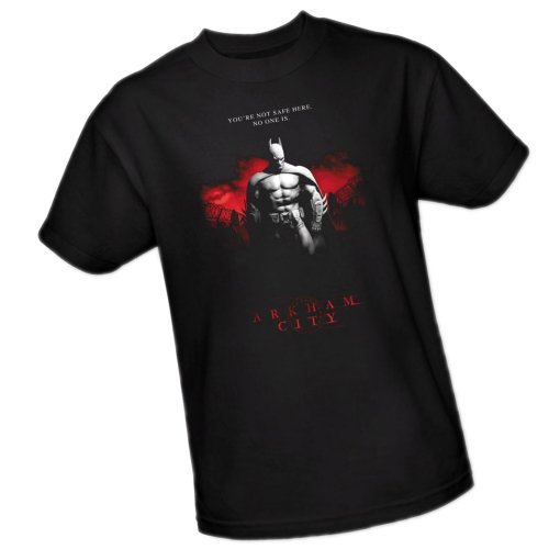  Standing Strong -- Batman Arkham City Adult T-Shirt