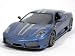 HOT WHEELS 1:18 60TH F430 LIGHT BLUE MIRABEAU