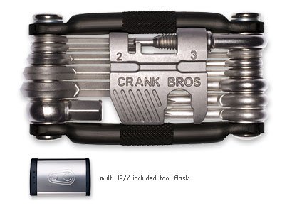 Crank Brothers Multi-19 Bicycle Tool with Aluminum Case