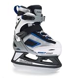 Rollerblade Zoom Ice Junior Ice Hockey Skates - 3-6/Black-Blue