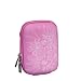 RivaCase� 7023 (PU) Kameratasche, Fototasche (Hardcase - Hartschale) rosa / baby pink (flowers)