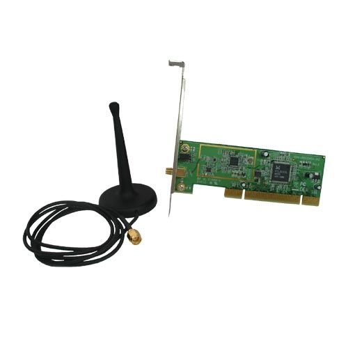 BIGtec - 54MBit PCI WLAN Karte Card Wireless mit externer Antenne + 1m Kabel - BIG102