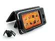 Tuff-Luv Veggie Leather case cover & stand for (Creative Zen X-fi 2) + Wrap-M cable manager technology
