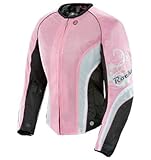 Joe Rocket Ladies Cleo 2.0 Mesh Motorcycle Jacket Black/Pink S Joe Rocket Ladies Cleo 2.0 Mesh Motorcycle Jacket Black/Pink S