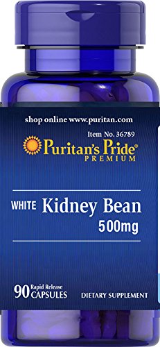 Puritan's Pride White Kidney Bean-90 Capsules Puritan's Pride White Kidney Bean-90 Capsules