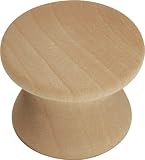 Buy 1 Dia Unfinished Wood Knob (2 per Bag) by Belwith-Keeler