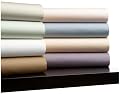 Pinzon 400-Thread-Count 100% Egyptian Cotton Hemstitch Queen Sheet Set, Smokey Blue