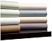 Pinzon 400-Thread-Count 100% Egyptian Cotton Hemstitch Full Sheet Set, Chestnut Amazon