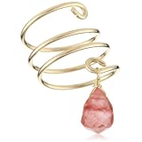 Nugaard Chuva Cherry Quartz Coil Ring
