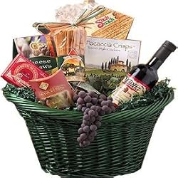 A Taste of Tuscany - Italian Gourmet Food Gift Basket - Medium - A Great Dinner for Two!