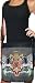 CHRISTIAN AUDIGIER Ed Hardy Unisex Mens Womens Tattoo Messenger Cross Body Shoulder Book Bag Black