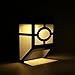 Exlight 2LED Smart Sensor Solar Deck Accent Light Night Light -Warm yellow light- Internal Battery Outdoor Set of 2