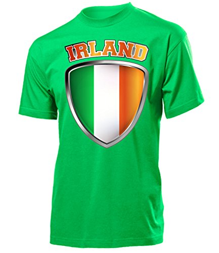 FUSSBALL – FANARTIKEL – IRLAND FANSHIRT 4713(H-Kellygreen) Gr. L